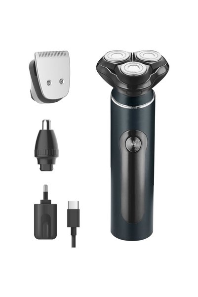 adler AD2940 electric shaver, cordless, 60 min autonomy, wet and dry shaving,...