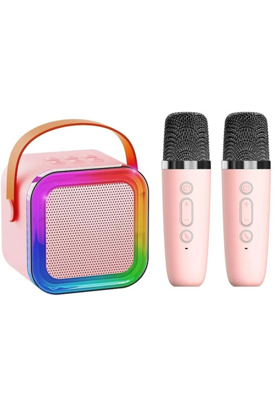 HONOR Set karaoke portabil Multi-functional Microphone Karaoke Set, boxa cu i...