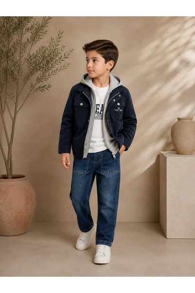 Name Baby Boy's 4-Piece Set with Jacket Cnz-3917