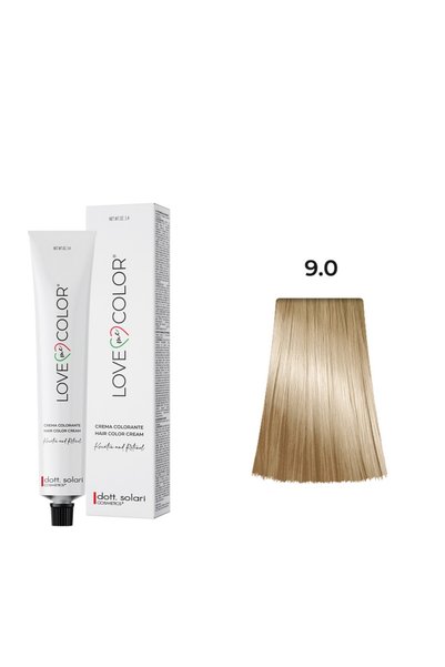 dott. solari COSMETICS Love Me Color Βαφή Μαλλιών 9.0 Πολύ Ανοιχτό Ξανθό - 10...