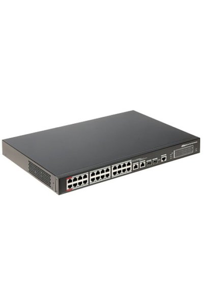 DAHUA Switch PFS4226-24ET-360-V3, Dahua, 360 W, 440 x 300 x 44 mm