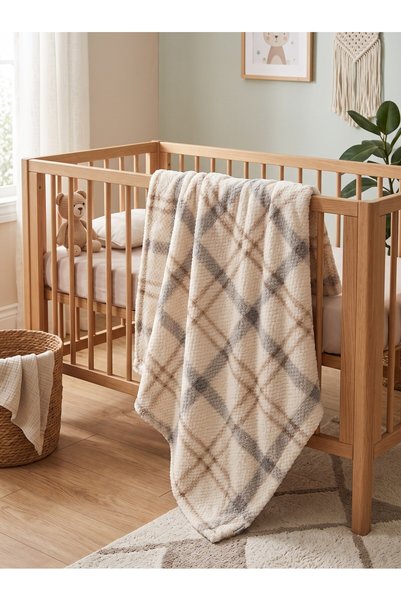 ZEYNUKO Baby Plaid Double Layer Plush Blanket 88X110 cm Baby Blanket