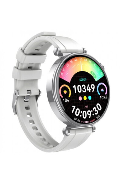 XO Design Smartwatch GT4 Mini, 1.32" AMOLED Screen, 7-day Battery Life, Sleep...