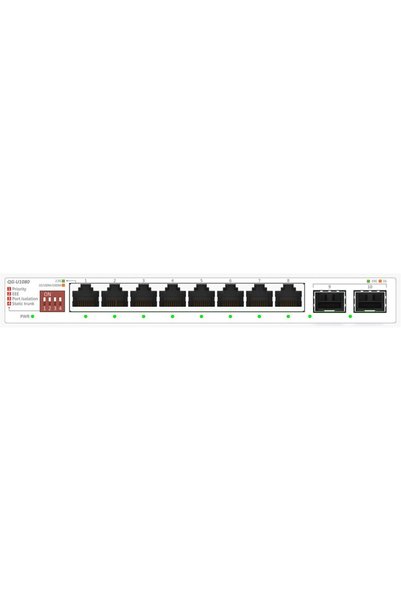 ASUS Мрежов комутатор 10 порта 1000M/QG-U1080