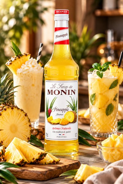 Monin Ananas, Sirop de ananas, 700 ml