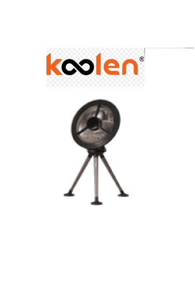 Koolen مدفأة كول ن ي الكهربائية بالكربون مع خاصية التذبذب، 800 واط، لون رمادي...