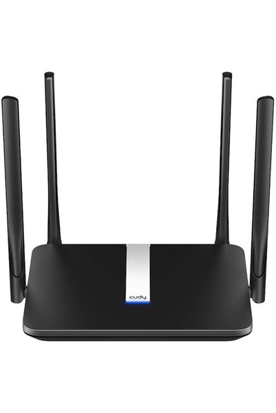 cudy Router Wireless AC1200, Wi-Fi 5, Dual Band 4G LTE, Negru, LT500