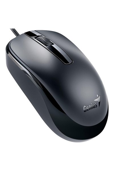 GENIUS Mouse optic, cu fir, DX-120, USB-C, 1200 dpi, butoane/scroll 3/1, cabl...