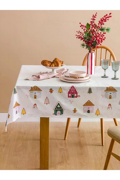LC Waikiki Lcw Home Christmas Themed Printed Tablecloth