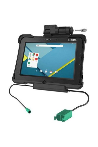 ram mounts ГДС ®   Заключване с ключ + Двойна USB докинг станция за Zebra XSL...