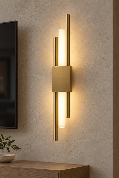 Browia Lighting VEKOR Şarjlı Pilli Gün Işığı LED Duvar Apliği