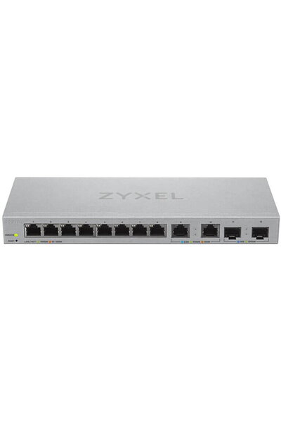 ZyXEL Гигабитов суич XGS1010-12, 8-портов гигабитов, уеб-управляем, с 8 порта...