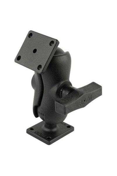 ram mounts RAM® Double Ball Bearing with Rectangular AMPS Plates - Size C Short
