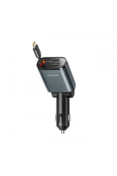 Joyroom Incarcator Auto Cu Cablu USB-C JR-CCL07, 30W, 3A, 1 x USB-A - 1 x USB...