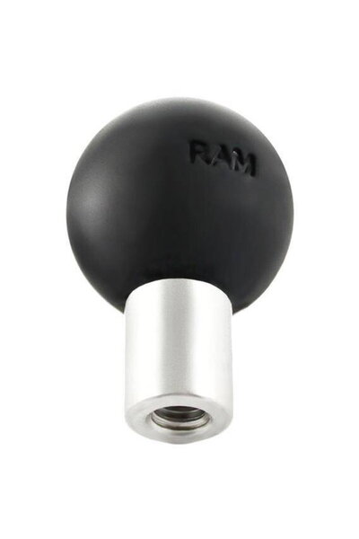 ram mounts Ενσωματωμένη μνήμη ®   Προσαρμογέας μπάλας με οπή με σπείρωμα 1/4 ...