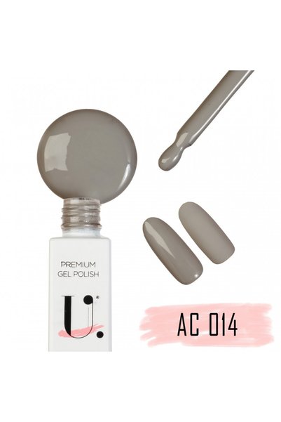 UNIQUE COSMETICS Ημιμόνιμο βερνίκι AC014 Μοναδικό 10ml