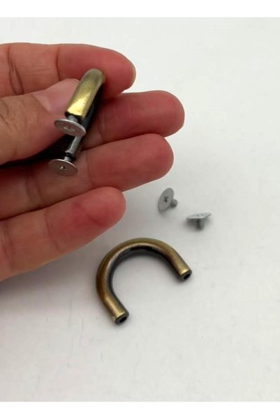 angel çanta aksesuar Çift Köprü Aparatı Bronz Renk
