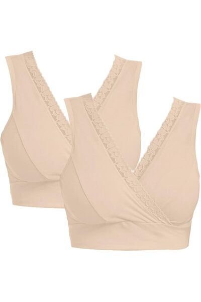 Dress Cici Women's Wireless Full Cup Maternity Bra - Sport Nursing Minimizer ...