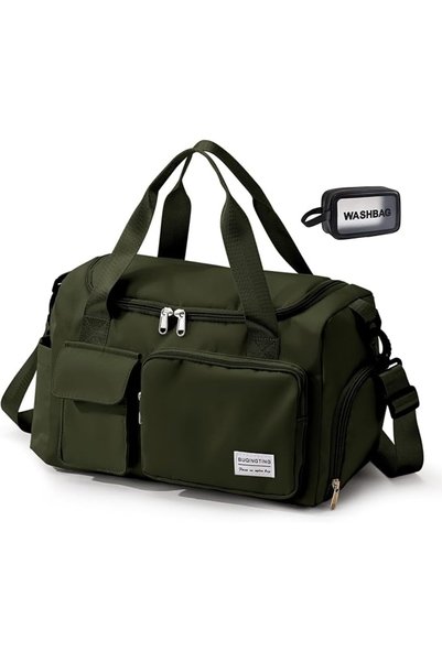 GENERAL Women's Small Sports Duffel Bag Carry On Luggage Weekender Bag with S...