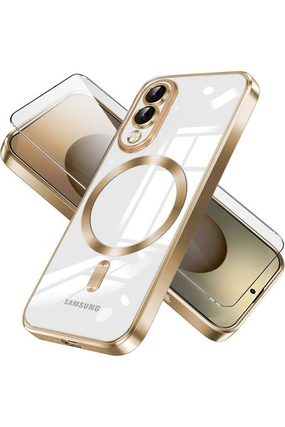 XGSM Phone case and screen protector, compatible with Samsung Galaxy S25 Edge...