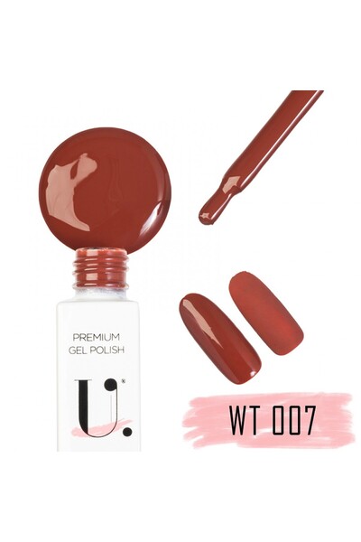 UNIQUE COSMETICS Ημιμόνιμο βερνίκι WT007 Unique 10ml
