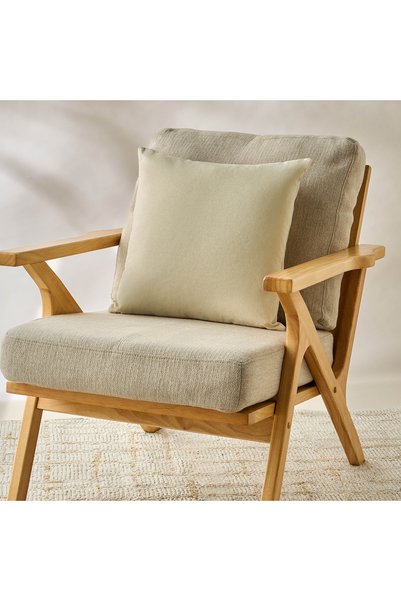 Lifestyle Textured Filled Cushion - 45x45 cm