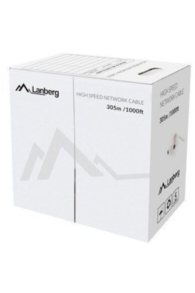 Lanberg Utp cat 5e cables, lanberg, 305m, green, 24 awg