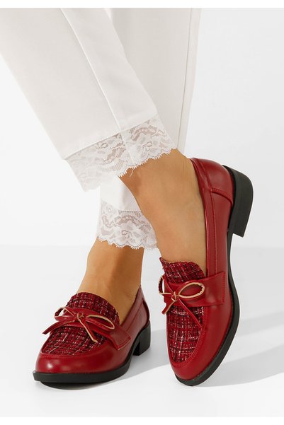 B T Shoes Mocasini dama Aliera grena