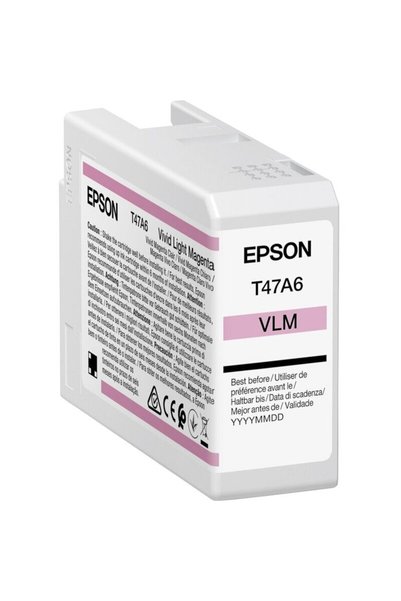 EPSON Cartus Cerneala Original T47A6, UltraChrome Pro 10 ink, Vivid Magenta D...