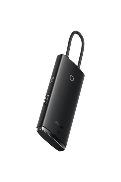 Baseus Lite Series Hub 5w1 USB-C to 3x USB 3.0 + USB-C + HDMI (black)