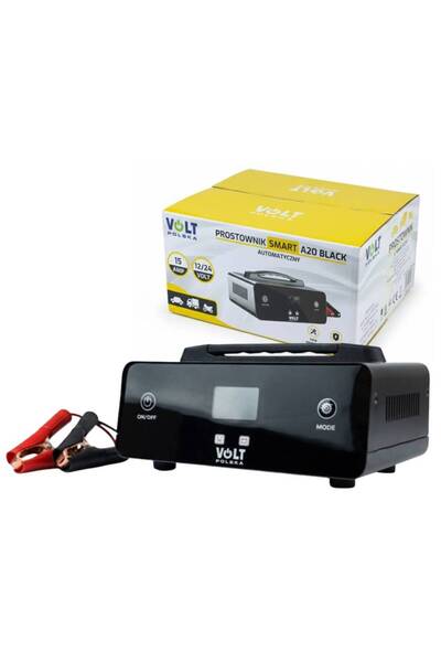 Volt PROSTOWNIK SMART POLSKA 12V/24V 15A A20 BLACK AGM GEL