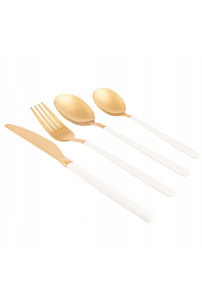 ALTOM DESIGN Set de tacâmuri Noble Gold 24 piese
