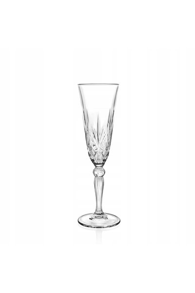 RCR Kpl. 6x pahare de cristal pentru șampanie 160ml Melodia