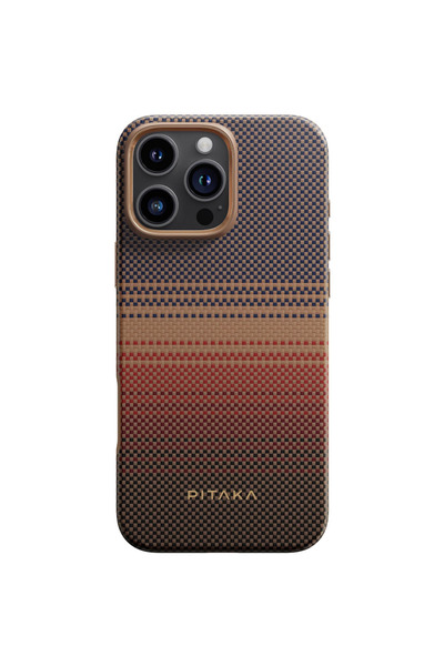 PITAKA Husa MagEZ 5 Pro, Military-Grade Aramida, pentru iPhone 16 Pro, MagSaf...