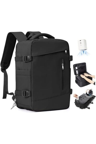 GENERAL SZLX Vacuum Backpack with Pump Carry On Luggage Airline Approved Wome...
