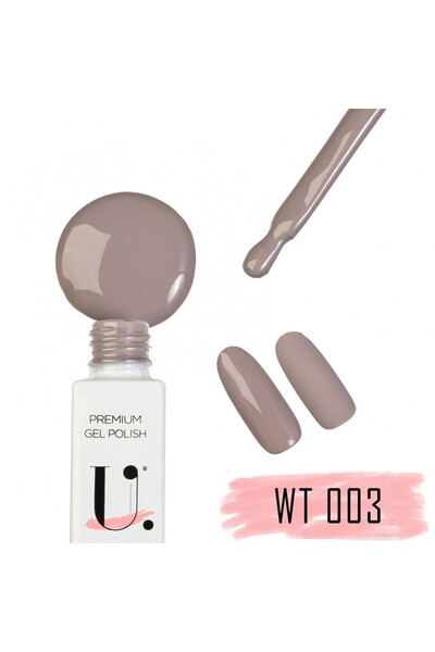 UNIQUE COSMETICS Ημιμόνιμο βερνίκι WT003 Unique 10ml