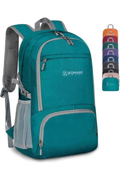 ZOMAKE Foldable Backpack Lightweight Packable 30 L, Small Hiking Daypack