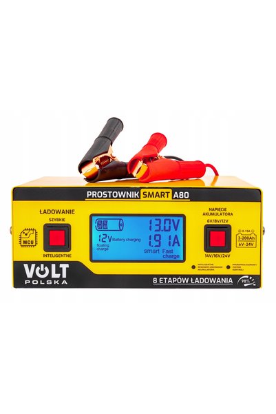 Volt ÎNCĂRCĂTOR INTELIGENT POLSKA 6V/12V/24V 15A A80