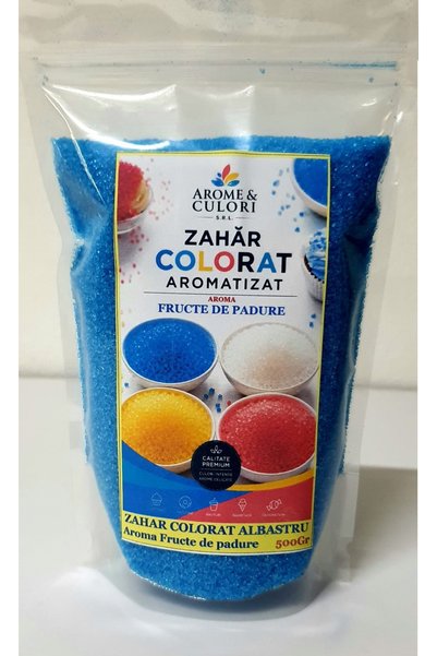 Generic Brand Zahar cu aroma de Fructe de padure, pentru vata de zahar, 500g