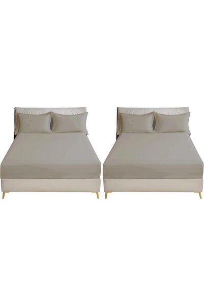 D DONETELLA FEEL THE LUXURY ملاءة سرير - تناسب سرير مقاس 150x200 سم للسرير ال...