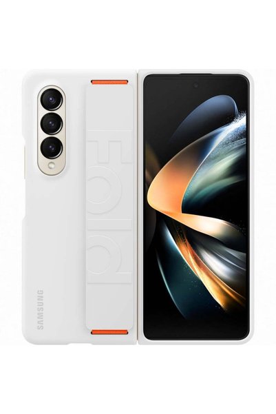 Samsung Husă de telefon din silicon cu aderență pentru Galaxy Z Fold4 EF-GF93...