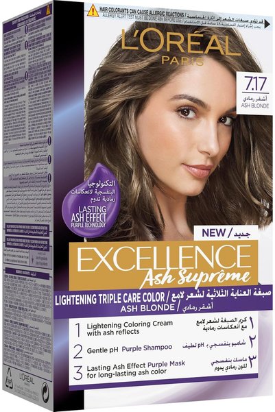 L'Oreal Paris L’Oréal Paris Excellence Ash Supreme Anti-Brass Ash Blonde Perm...
