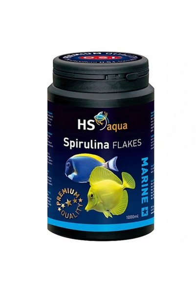 HS Aqua by O.S.I. HS AQUA Fulgi de hrană cu Spirulina marină 1000ml