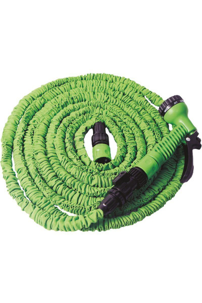 NO BRAND Furtun de grădină extensibil 5-15m + pistol de udare WOG1