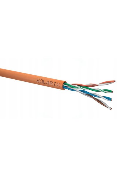 Solarix Cablu CAT5E U/UTP LSOHFR B2CA 305M SXKD-5E-UTP LAN CCTV