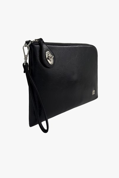 SOSELA 67-6022 Women's Black Portfolio Bag