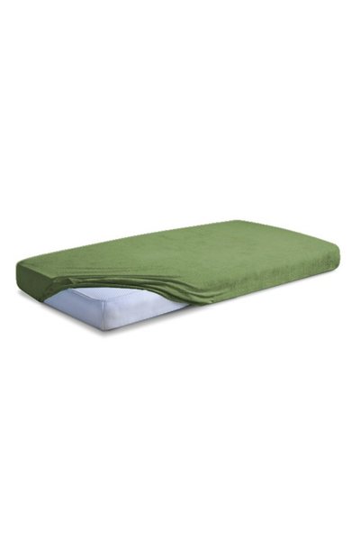 Matex Cearceaf de pat MATEX, bumbac, 120x200cm, verde