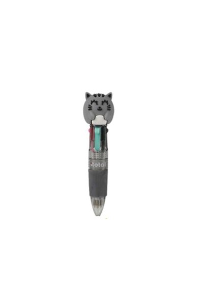 ITOTAL Μίνι Στυλό I-Total 4 Χρωμάτων XL1265D Γκρι Γάτα