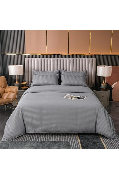 GOLDEN HOME طقم أغطية سرير مقاس كينج/مقاس فردي، غطاء لحاف، غطاء وسادة، 6 قطع،...
