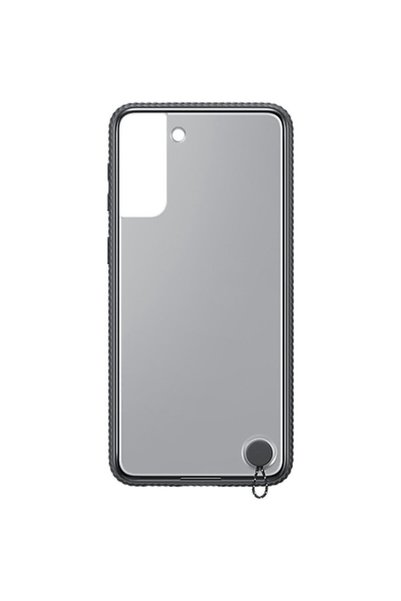 Samsung Protecție spate transparentă neagră pentru Galaxy S21 Plus
